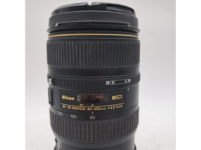 2x camera lens, nikon, af vr 80-400mm 1:4.5-5.6d - afbeelding 4 van  10