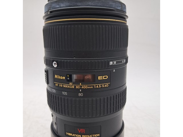 2x camera lens, nikon, af vr 80-400mm 1:4.5-5.6d - afbeelding 8 van  10