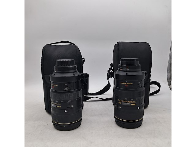 2x camera lens, nikon, af vr 80-400mm 1:4.5-5.6d - afbeelding 1 van  11
