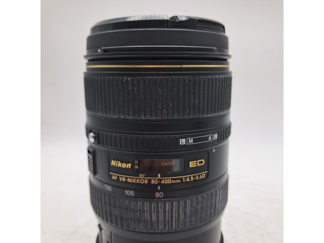 2x camera lens, nikon, af vr 80-400mm 1:4.5-5.6d - afbeelding 5 van  11