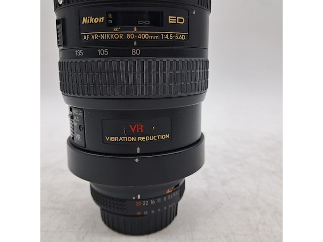 2x camera lens, nikon, af vr 80-400mm 1:4.5-5.6d - afbeelding 6 van  11