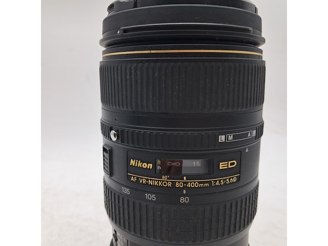 2x camera lens, nikon, af vr 80-400mm 1:4.5-5.6d - afbeelding 10 van  11