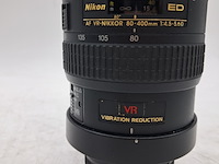 2x camera lens, nikon, af vr 80-400mm 1:4.5-5.6d - afbeelding 11 van  11