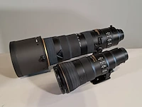 2x camera lens, nikon, o.a af-s nikkor 180-400mm 1:4e tc1.4 fl ed - afbeelding 12 van  23