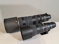 2x camera lens, nikon, o.a af-s nikkor 180-400mm 1:4e tc1.4 fl ed - afbeelding 12 van  23
