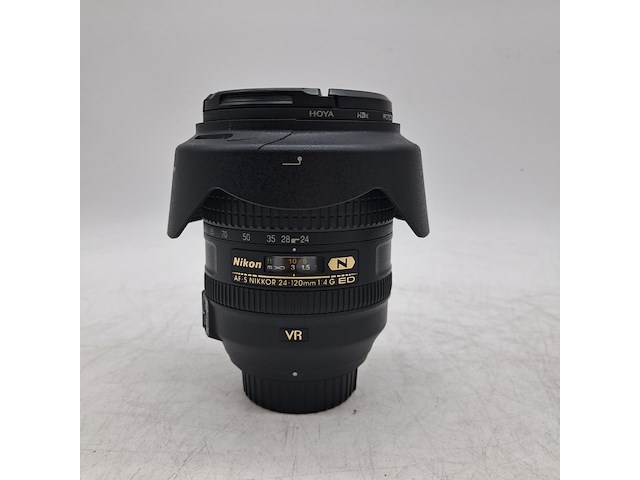 2x camera lens, nikon, o.a. af-s nikkor 24-120mm 1:4g ed - afbeelding 2 van  7