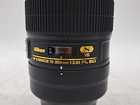 2x camera lens, nikon, o.a. af-s nikkor 70-200mm 1:2.8e fl ed - afbeelding 6 van  11