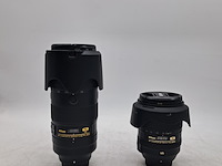2x camera lens, nikon, o.a. af-s nikkor 70-200mm 1:2.8e fl ed - afbeelding 2 van  9