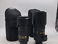 2x camera lens, nikon, o.a. af-s nikkor 70-200mm 1:2.8e fl ed - afbeelding 1 van  9