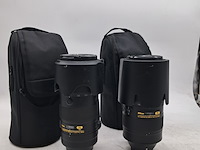 2x camera lens, nikon, o.a. af-s nikkor 70-200mm 1:2.8e fl ed - afbeelding 1 van  10