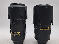 2x camera lens, nikon, o.a. af-s nikkor 70-200mm 1:2.8e fl ed - afbeelding 3 van  10