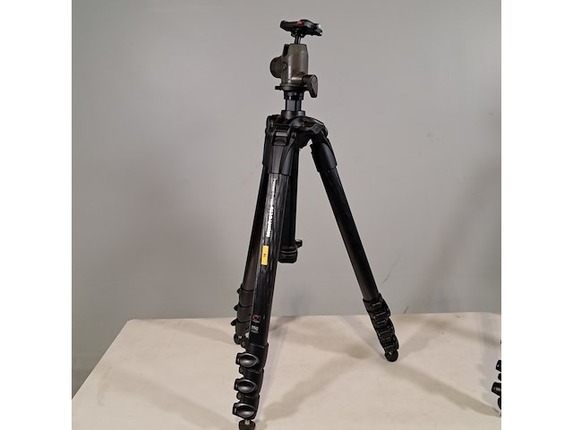 2x camera statief, manfrotto, o.a. mt057c4 - afbeelding 2 van  11