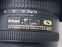 2x cameralens, nikon, af-s nikkor 24-120mm 1.4 g ed - afbeelding 2 van  13
