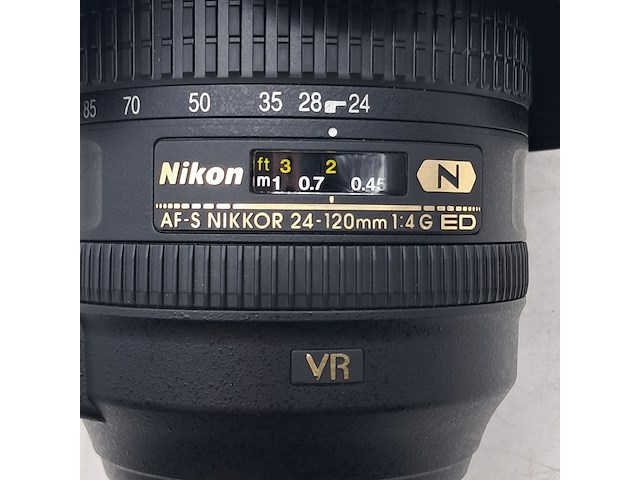 2x cameralens, nikon, af-s nikkor 24-120mm 1.4 g ed - afbeelding 7 van  13