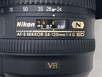 2x cameralens, nikon, af-s nikkor 24-120mm 1.4 g ed - afbeelding 7 van  13
