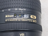 2x cameralens, nikon, af-s nikkor 24-120mm 1.4 g ed - afbeelding 10 van  15