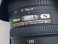 2x cameralens, nikon, af-s nikkor 24-120mm 1:4g ed - afbeelding 8 van  14