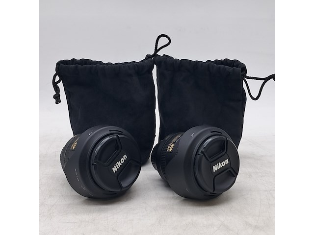 2x cameralens, nikon, af-s nikkor 24-120mm 1:4g ed - afbeelding 1 van  11