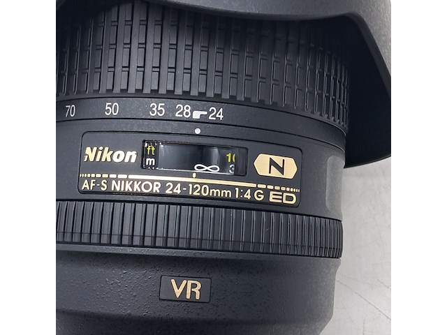2x cameralens, nikon, af-s nikkor 24-120mm 1:4g ed - afbeelding 9 van  11