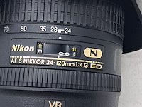 2x cameralens, nikon, af-s nikkor 24-120mm 1:4g ed - afbeelding 9 van  11