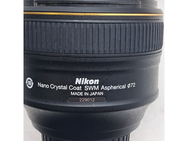 2x cameralens, nikon, af-s nikkor 58mm 1:1 4g - afbeelding 9 van  13