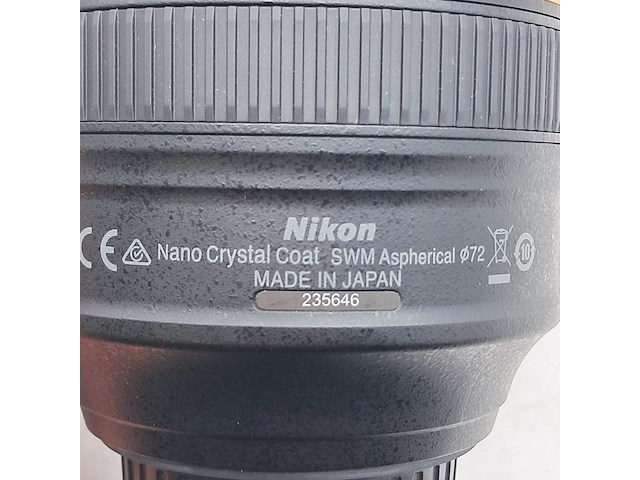 2x cameralens, nikon, af-s nikkor 58mm 1:1 4g - afbeelding 2 van  13