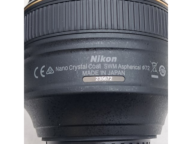 2x cameralens, nikon, af-s nikkor 58mm 1:1.4 g - afbeelding 7 van  11