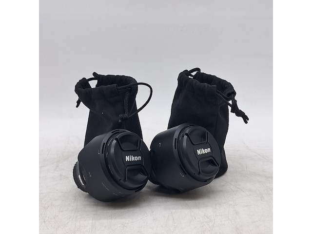 2x cameralens, nikon, af-s nikkor 58mm 1:1.4g - afbeelding 1 van  11