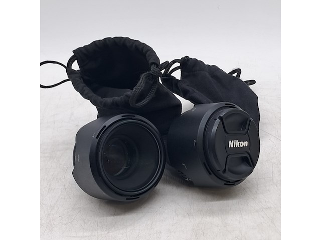 2x cameralens, nikon, af-s nikkor 58mm 1:1.4g - afbeelding 1 van  11