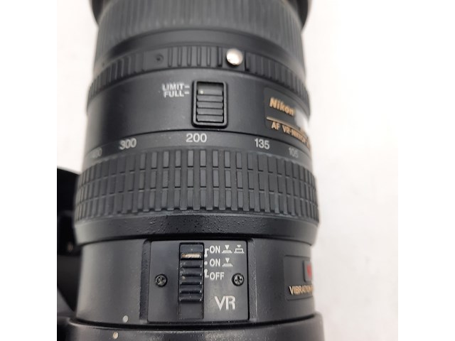 2x cameralens, nikon, af vr-nikkor 80-400mm 1:4.5-5.6d ed vr - afbeelding 9 van  12