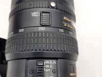 2x cameralens, nikon, af vr-nikkor 80-400mm 1:4.5-5.6d ed vr - afbeelding 9 van  12