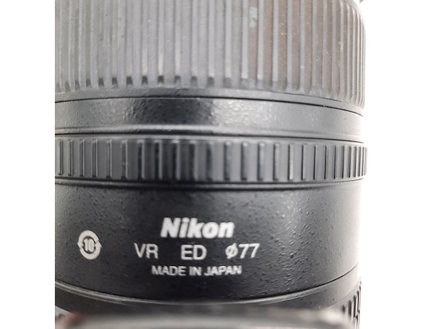 2x cameralens, nikon, af vr-nikkor 80-400mm 1:4.5-5.6d ed vr - afbeelding 11 van  12