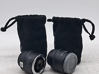 2x cameralens, nikon, o.a af-s teleconverter tc20e