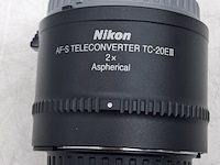 2x cameralens, nikon, o.a af-s teleconverter tc20e - afbeelding 3 van  9