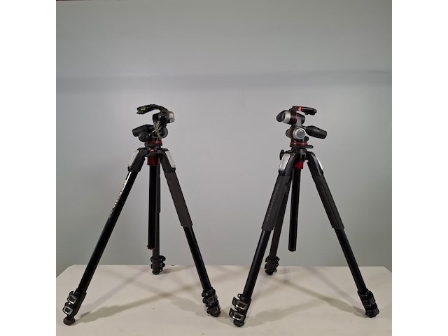 2x camerastatief, manfrotto, 055 - afbeelding 1 van  12
