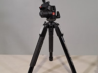 2x camerastatief, manfrotto, mt057c4 en model 190 - afbeelding 6 van  13