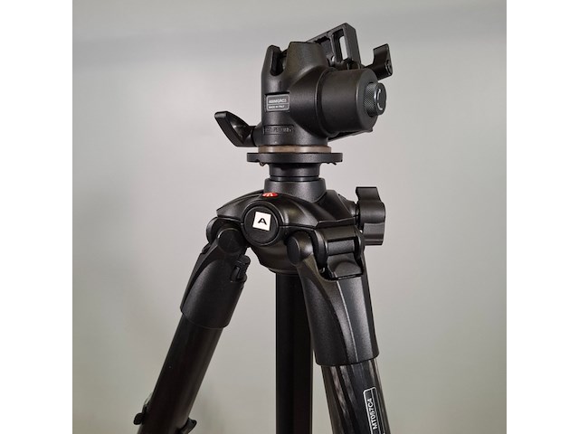 2x camerastatief, manfrotto, mt057c4 - afbeelding 4 van  16
