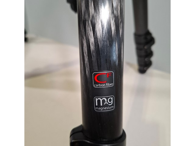 2x camerastatief, manfrotto, mt057c4 - afbeelding 6 van  16
