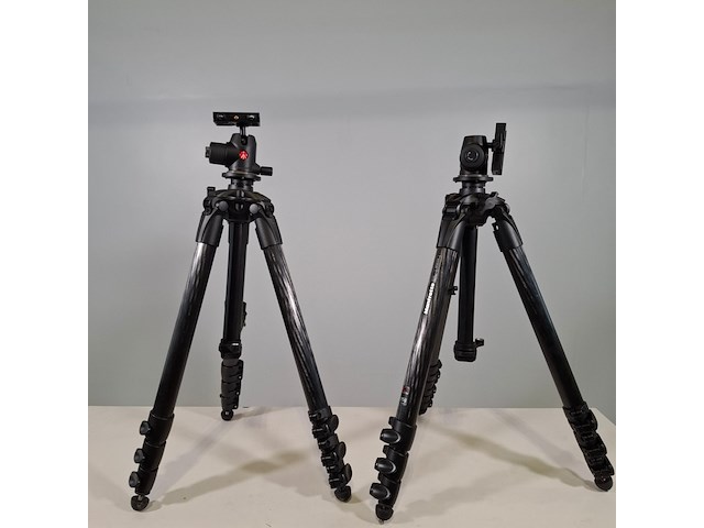 2x camerastatief, manfrotto, mt057c4 - afbeelding 9 van  16