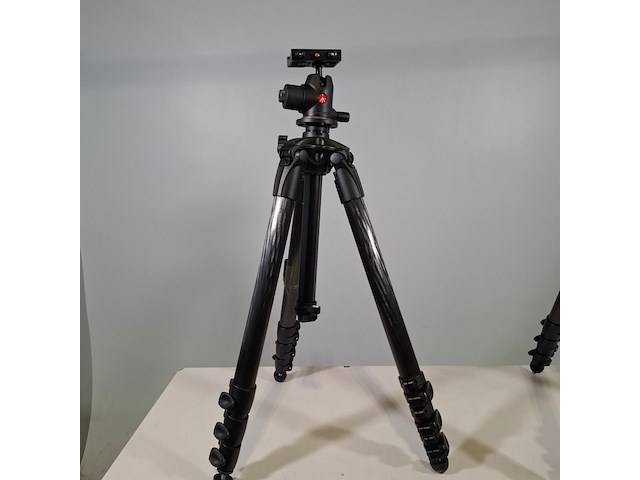 2x camerastatief, manfrotto, mt057c4 - afbeelding 10 van  16