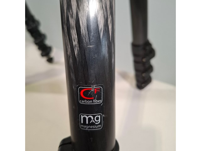 2x camerastatief, manfrotto, mt057c4 - afbeelding 8 van  17