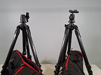2x camerastatief, manfrotto, mt057c4 - afbeelding 1 van  17