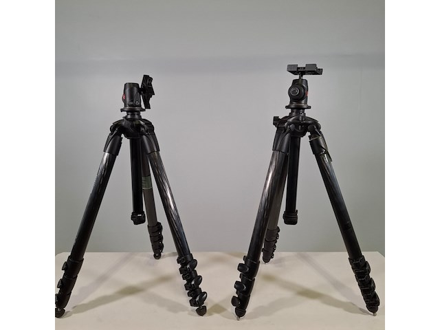 2x camerastatief, manfrotto, mt057c4 - afbeelding 10 van  17