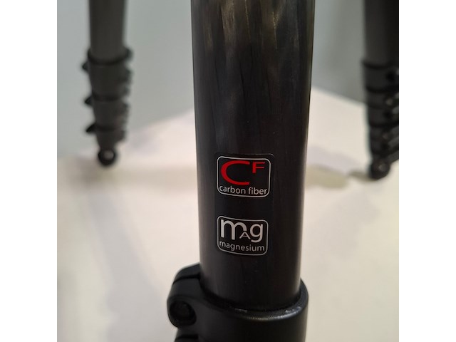 2x camerastatief, manfrotto, mt057c4 - afbeelding 6 van  15