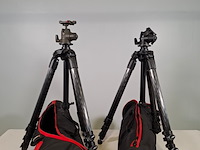 2x camerastatief, manfrotto, mt057c4 - afbeelding 1 van  18