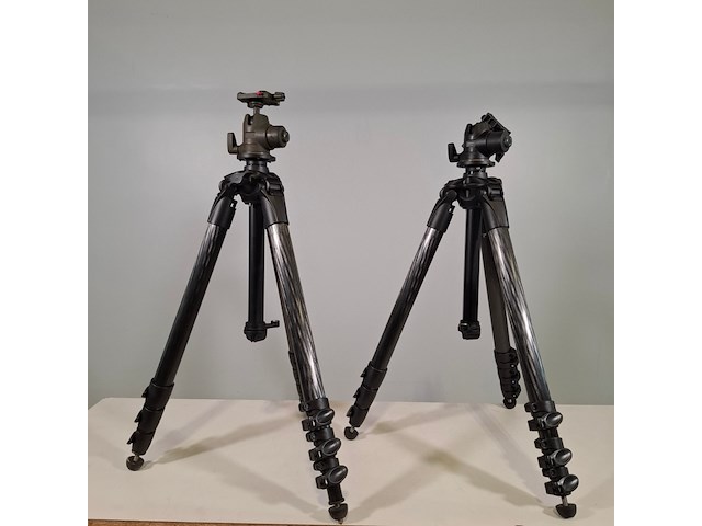 2x camerastatief, manfrotto, mt057c4 - afbeelding 11 van  18