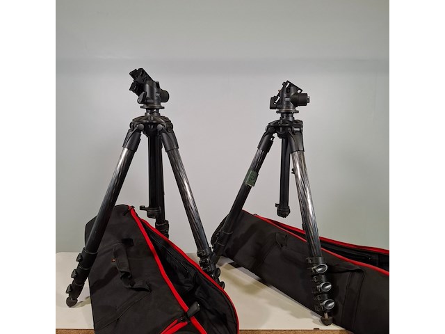 2x camerastatief, manfrotto, mt057c4 - afbeelding 1 van  16