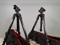 2x camerastatief, manfrotto, mt057c4 - afbeelding 1 van  16
