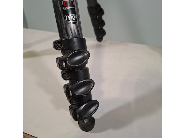 2x camerastatief, manfrotto, mt057c4 - afbeelding 15 van  16