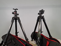 2x camerastatief, manfrotto, mt057c4 - afbeelding 1 van  16
